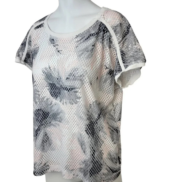 Fabletics Womens Mesh Oversized  Top Size Small - Picture 3 of 5